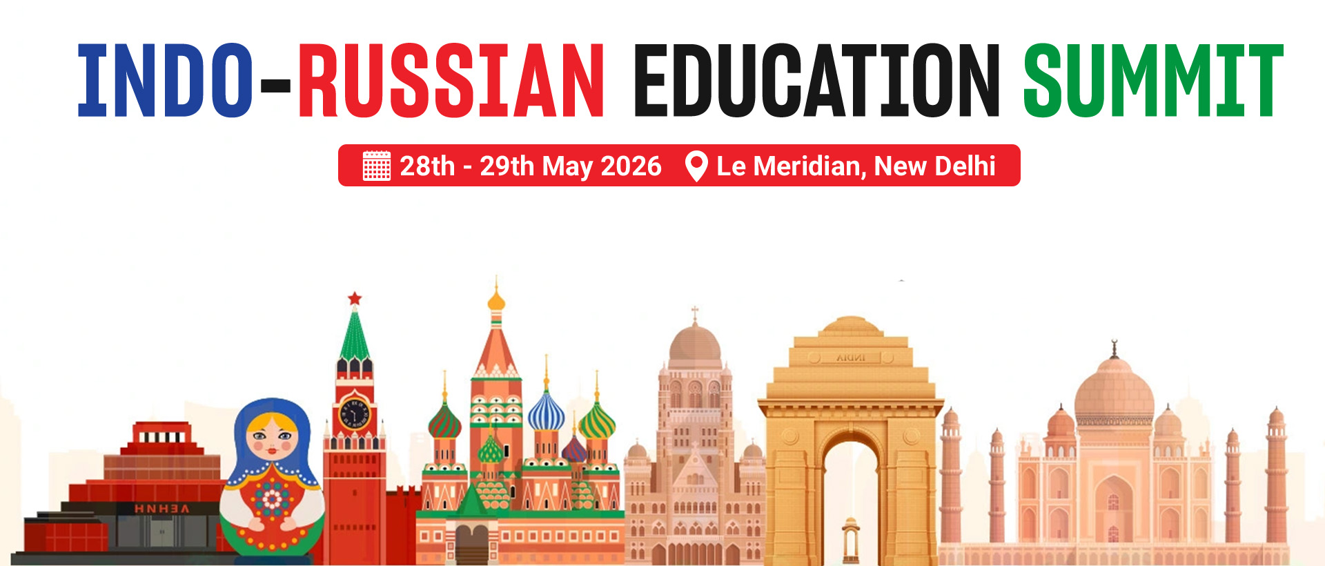 Indo-Russian Education Summit Banner