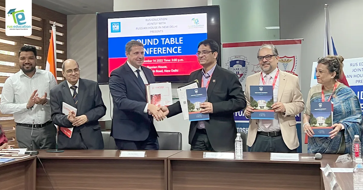 Russian Medical Universities Participates At Round Table Conference In New Delhi