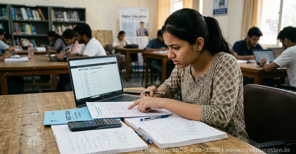 NEET UG 2026 Answer Key Guide: Score Calculation & Next Steps for Admission