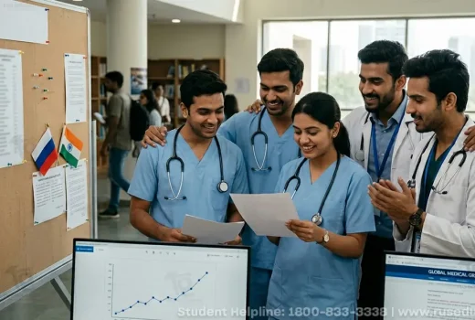 FMGE Passing Rate of Top Russian Medical Universities 2026