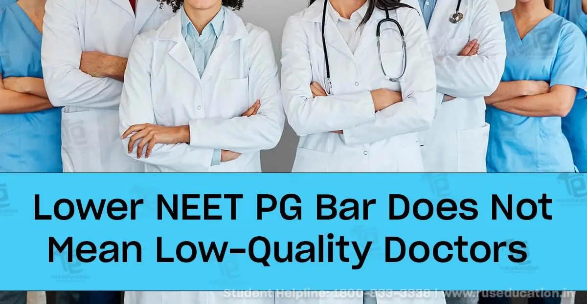 Govt to SC: Lower NEET PG Bar Does Not Mean Low-Quality Doctors
