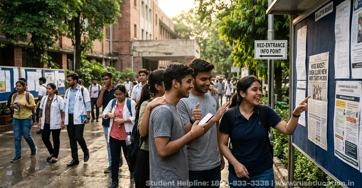 Good News for NEET Aspirants: MBBS Seats Increased By Over 11,000 in 2026