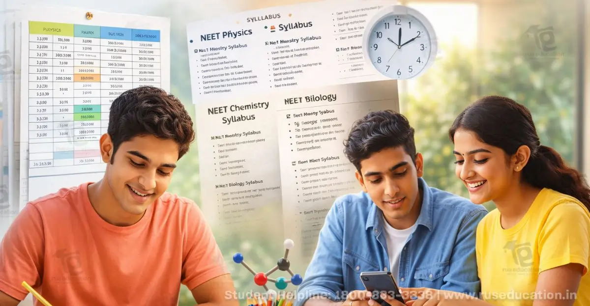 NEET 2026 3-Month Preparation Strategy: Syllabus, Timetable & Tips