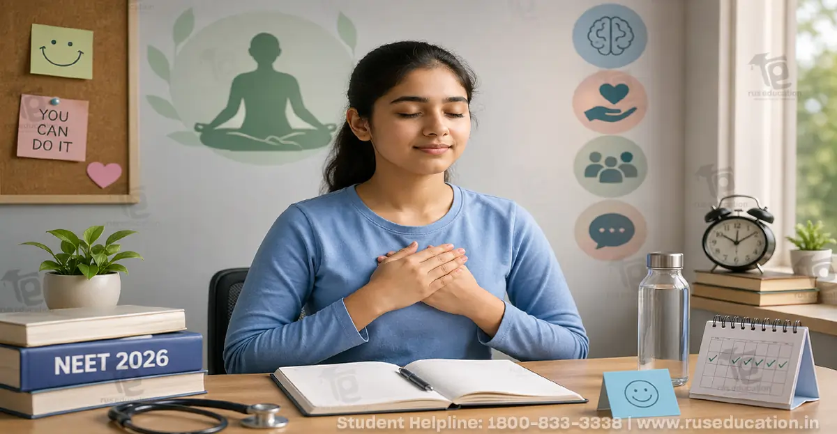NEET 2026: NTA Mental Health Advisory for Students Before Exam Day