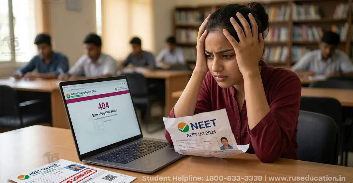 NEET UG 2026 Admit Card Download Issues: NTA Solutions & Fixes Explained
