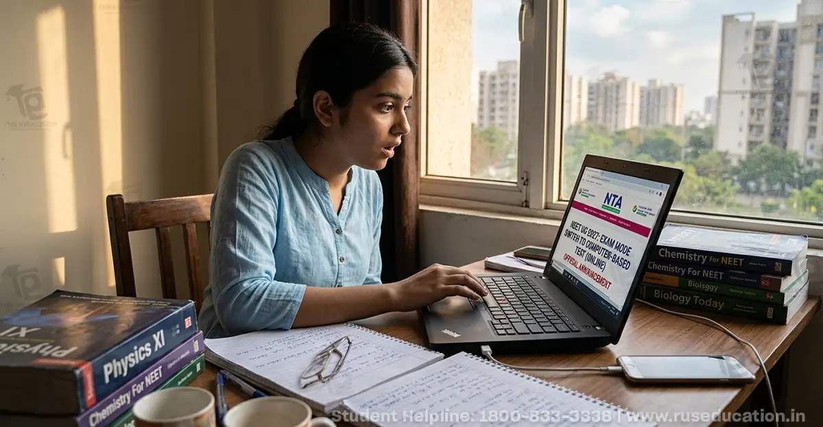 NEET UG 2027 to Be Held Fully Online From Next Year