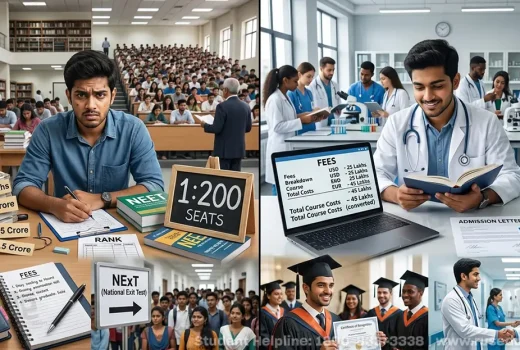 Private MBBS in India vs MBBS Abroad 2026: Fees & Career Comparison