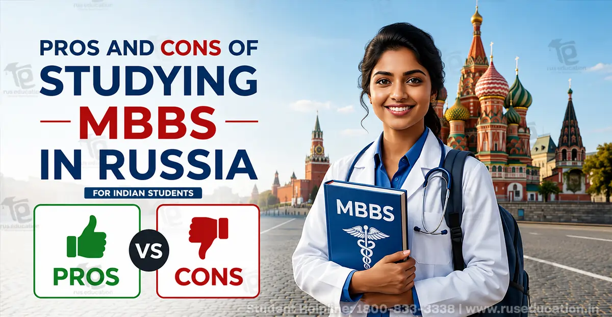 Pros and Cons of Studying MBBS in Russia for Indian Students